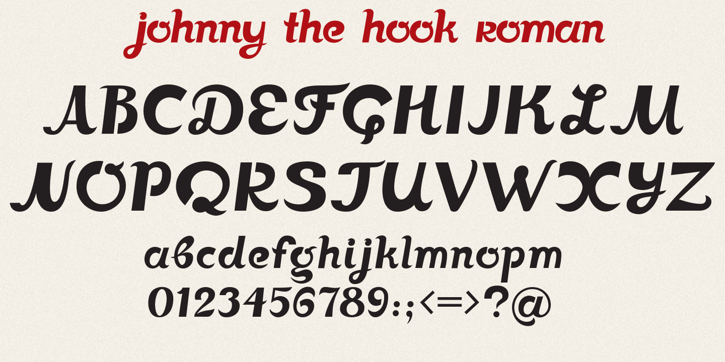 Johnny The Hook Roman